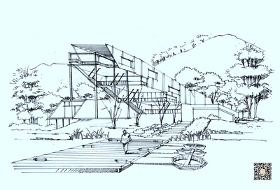 建筑景觀室內手繪快題步驟圖詳解 從構思到呈現(xiàn)