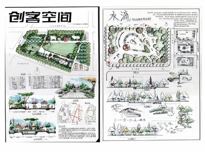 景觀快題設計中的卓越手繪藝術 靈感與表現(xiàn)力的完美融合