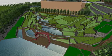 打造靈動(dòng)自然 精品疊水景觀設(shè)計(jì)SU模型的藝術(shù)與實(shí)踐